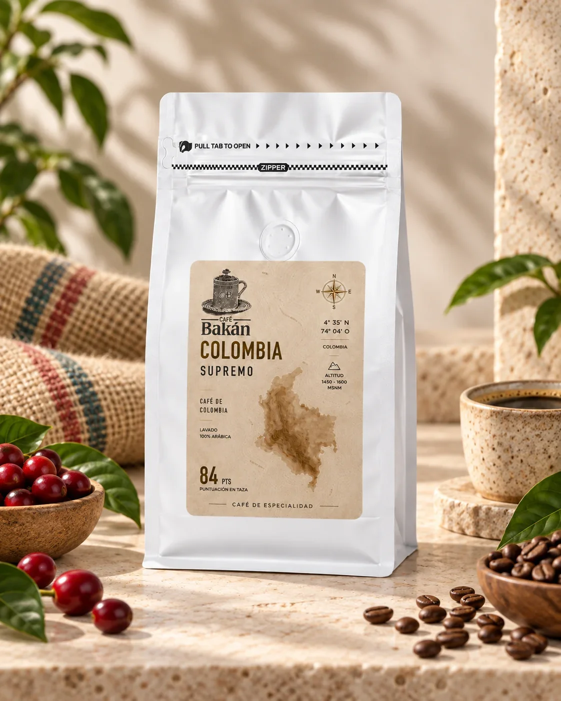 Café Bakán Colombia Supremo